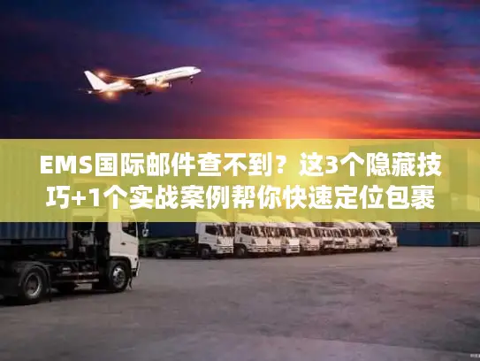 EMS国际邮件查不到？这3个隐藏技巧+1个实战案例帮你快速定位包裹