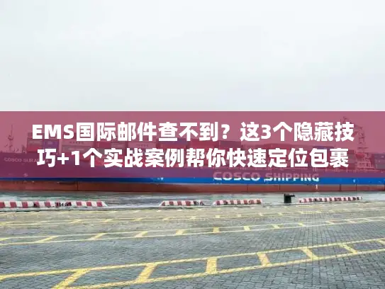 EMS国际邮件查不到？这3个隐藏技巧+1个实战案例帮你快速定位包裹