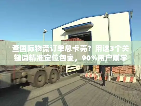 查国际物流订单总卡壳？用这3个关键词精准定位包裹，90%用户刚学会