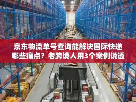 京东物流单号查询能解决国际快递哪些痛点？老跨境人用3个案例说透