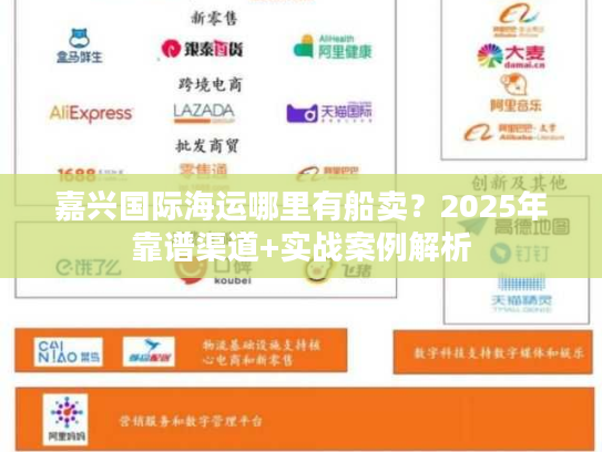 嘉兴国际海运哪里有船卖？2025年靠谱渠道+实战案例解析