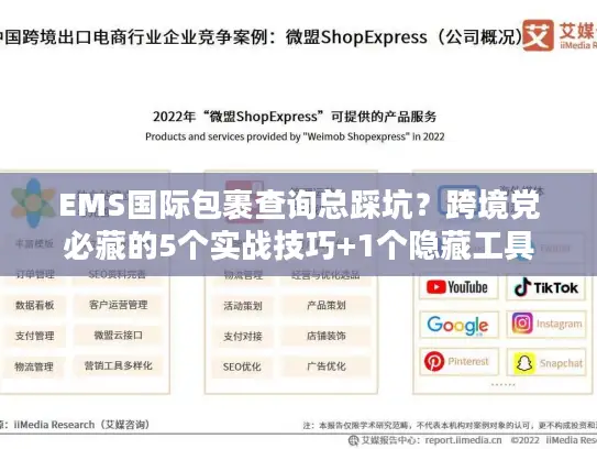 EMS国际包裹查询总踩坑？跨境党必藏的5个实战技巧+1个隐藏工具