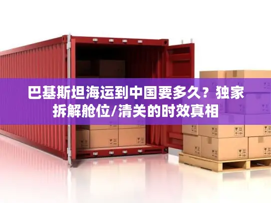 巴基斯坦海运到中国要多久？独家拆解舱位/清关的时效真相