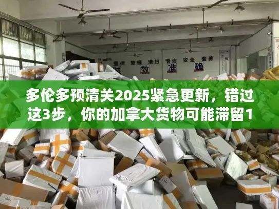 多伦多预清关2025紧急更新，错过这3步，你的加拿大货物可能滞留10天！