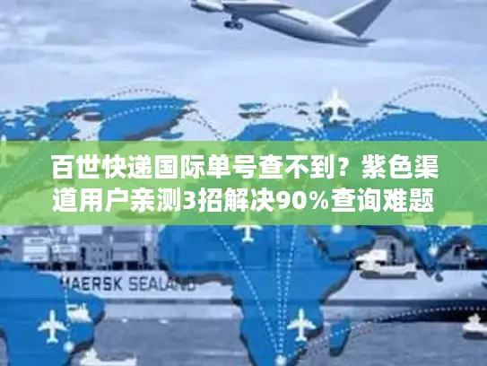 百世快递国际单号查不到？紫色渠道用户亲测3招解决90%查询难题