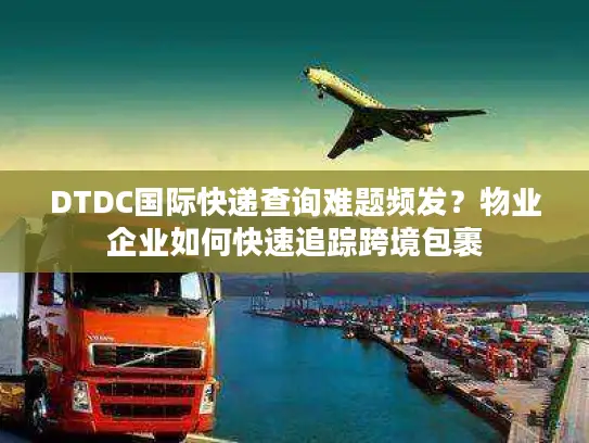 DTDC国际快递查询难题频发？物业企业如何快速追踪跨境包裹