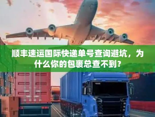 顺丰速运国际快递单号查询避坑，为什么你的包裹总查不到？