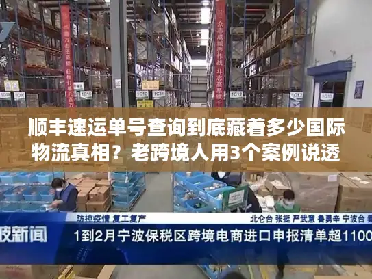 顺丰速运单号查询到底藏着多少国际物流真相？老跨境人用3个案例说透