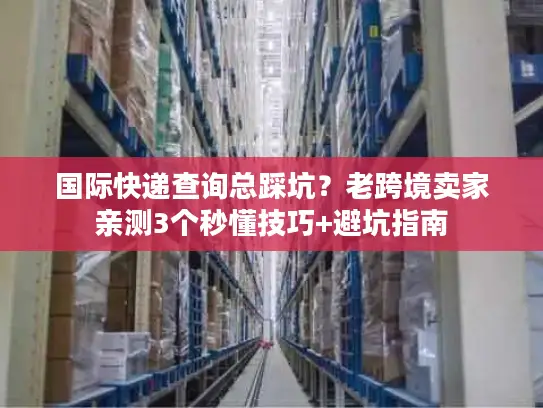 国际快递查询总踩坑？老跨境卖家亲测3个秒懂技巧+避坑指南