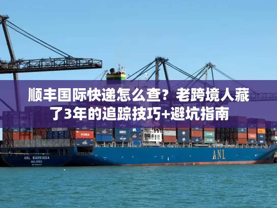 顺丰国际快递怎么查？老跨境人藏了3年的追踪技巧+避坑指南