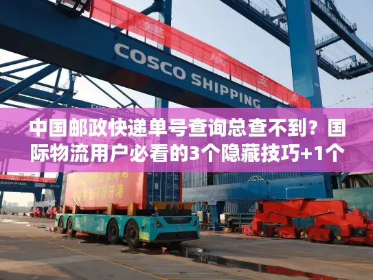 中国邮政快递单号查询总查不到？国际物流用户必看的3个隐藏技巧+1个关键工具