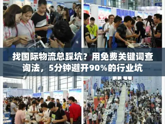 找国际物流总踩坑？用免费关键词查询法，5分钟避开90%的行业坑