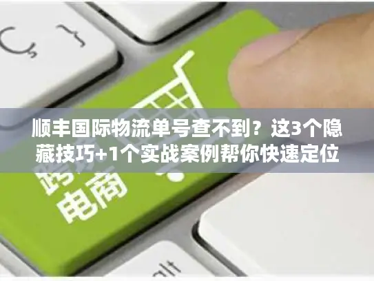 顺丰国际物流单号查不到？这3个隐藏技巧+1个实战案例帮你快速定位包裹