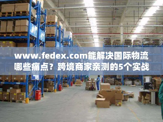 www.fedex.com能解决国际物流哪些痛点？跨境商家亲测的5个实战价值