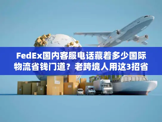 FedEx国内客服电话藏着多少国际物流省钱门道？老跨境人用这3招省了50%运费