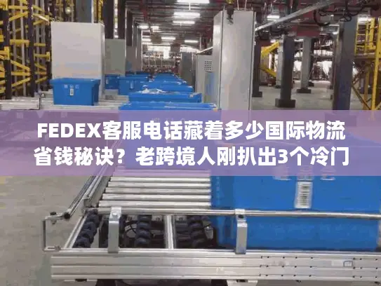 FEDEX客服电话藏着多少国际物流省钱秘诀？老跨境人刚扒出3个冷门用法
