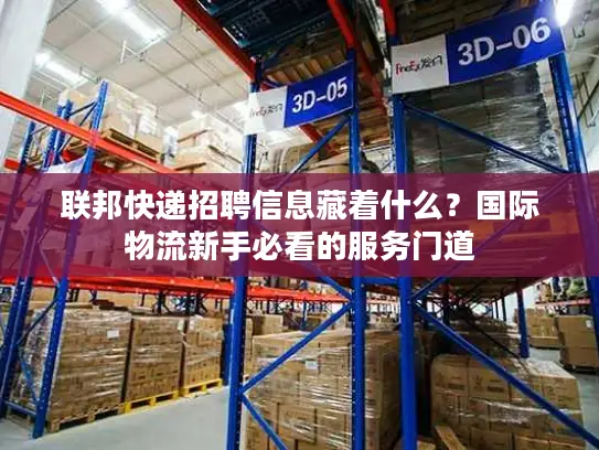 联邦快递招聘信息藏着什么？国际物流新手必看的服务门道