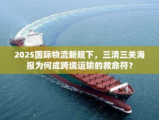 2025国际物流新规下，三清三关海报为何成跨境运输的救命符？
