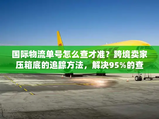 国际物流单号怎么查才准？跨境卖家压箱底的追踪方法，解决95%的查单痛点