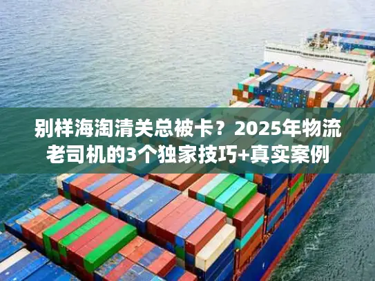 别样海淘清关总被卡？2025年物流老司机的3个独家技巧+真实案例