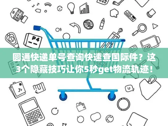 圆通快递单号查询快速查国际件？这3个隐藏技巧让你5秒get物流轨迹！