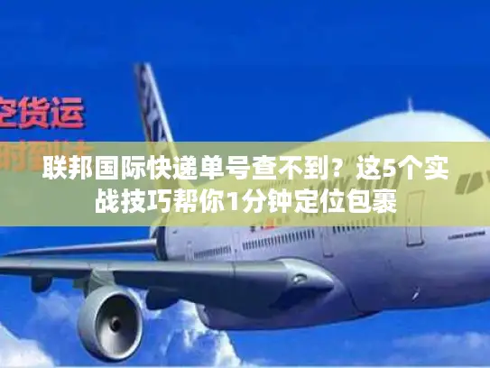 联邦国际快递单号查不到？这5个实战技巧帮你1分钟定位包裹