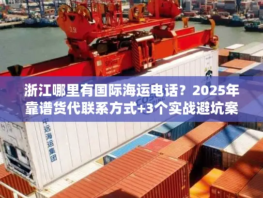 浙江哪里有国际海运电话？2025年靠谱货代联系方式+3个实战避坑案例