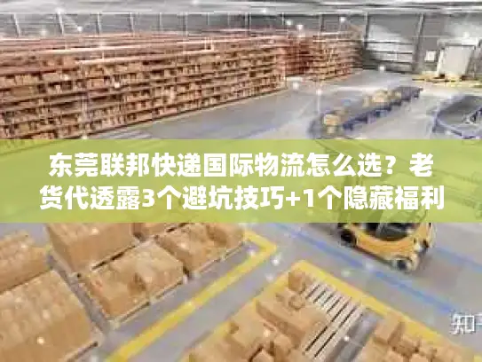 东莞联邦快递国际物流怎么选？老货代透露3个避坑技巧+1个隐藏福利
