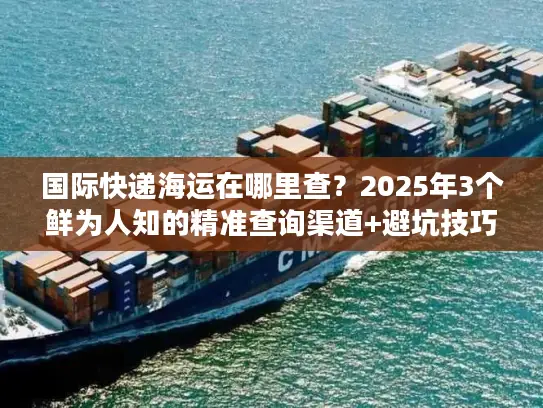 国际快递海运在哪里查？2025年3个鲜为人知的精准查询渠道+避坑技巧