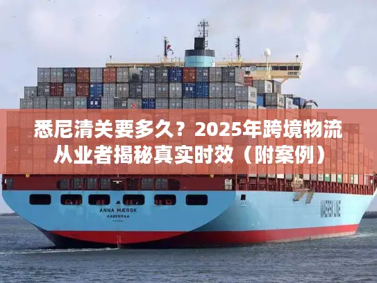 悉尼清关要多久？2025年跨境物流从业者揭秘真实时效（附案例）