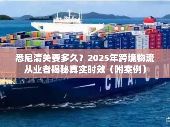 悉尼清关要多久？2025年跨境物流从业者揭秘真实时效（附案例）