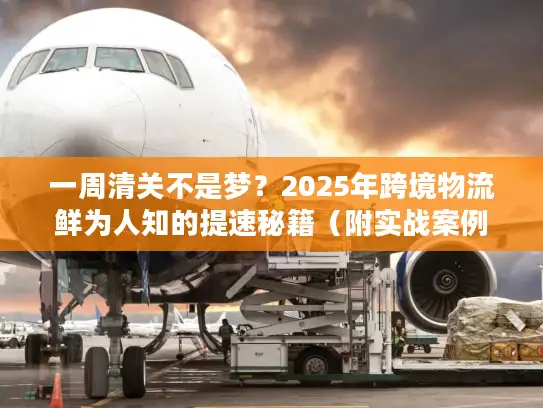 一周清关不是梦？2025年跨境物流鲜为人知的提速秘籍（附实战案例）