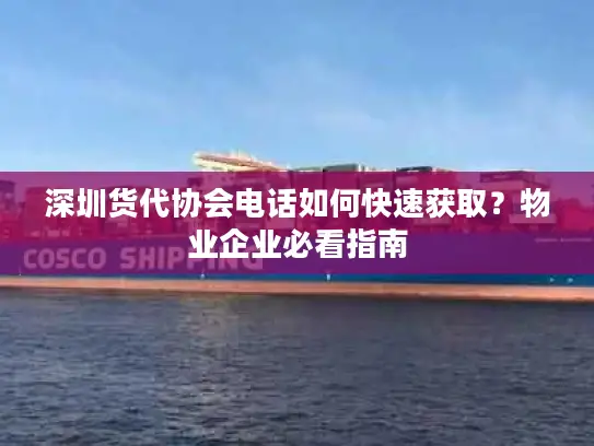 深圳货代协会电话如何快速获取？物业企业必看指南