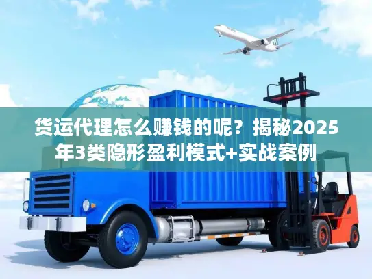 货运代理怎么赚钱的呢？揭秘2025年3类隐形盈利模式+实战案例