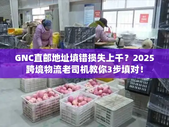 GNC直邮地址填错损失上千？2025跨境物流老司机教你3步填对！