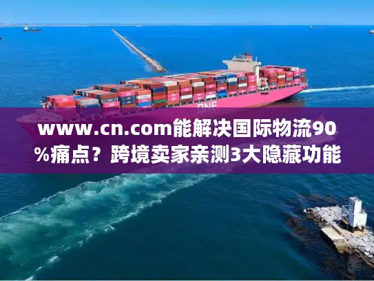 www.cn.com能解决国际物流90%痛点？跨境卖家亲测3大隐藏功能太好用！