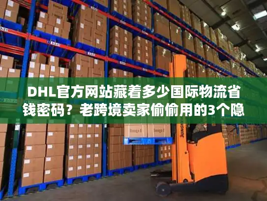 DHL官方网站藏着多少国际物流省钱密码？老跨境卖家偷偷用的3个隐藏功能