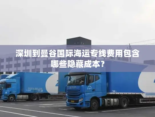 深圳到曼谷国际海运专线费用包含哪些隐藏成本？