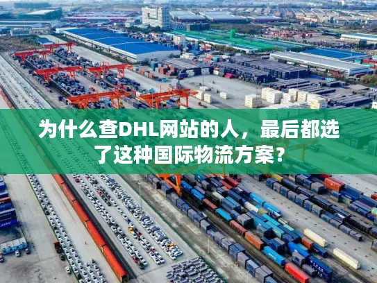为什么查DHL网站的人，最后都选了这种国际物流方案？