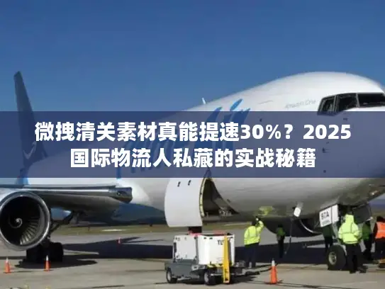 微拽清关素材真能提速30%？2025国际物流人私藏的实战秘籍