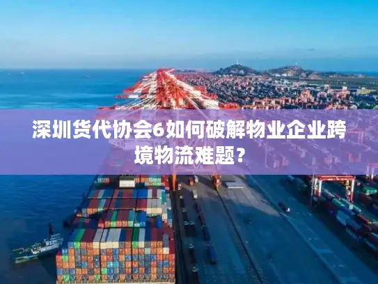 深圳货代协会6如何破解物业企业跨境物流难题？