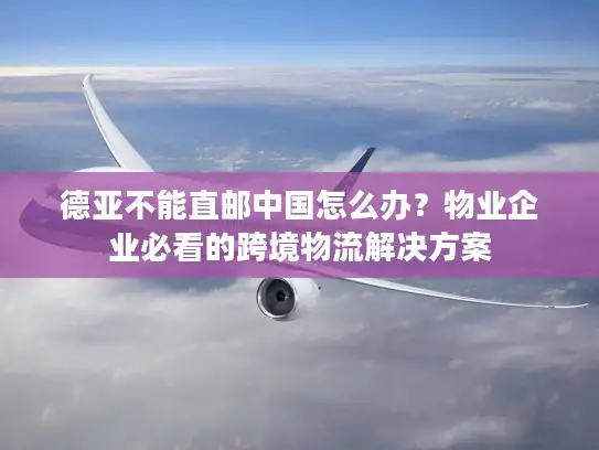 德亚不能直邮中国怎么办？物业企业必看的跨境物流解决方案