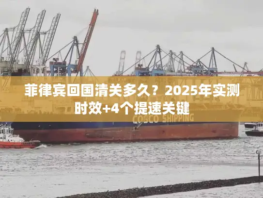 菲律宾回国清关多久？2025年实测时效+4个提速关键
