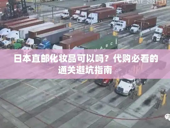 日本直邮化妆品可以吗？代购必看的通关避坑指南