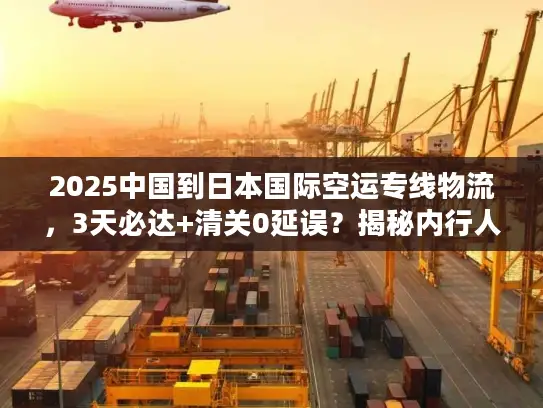 2025中国到日本国际空运专线物流，3天必达+清关0延误？揭秘内行人的省钱秘籍