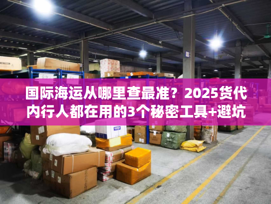 国际海运从哪里查最准？2025货代内行人都在用的3个秘密工具+避坑指南