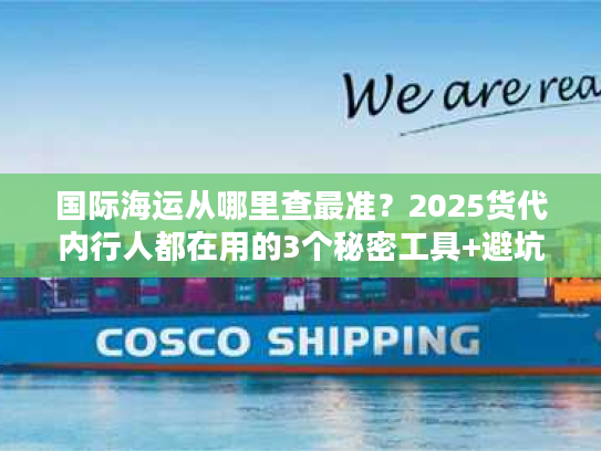 国际海运从哪里查最准？2025货代内行人都在用的3个秘密工具+避坑指南