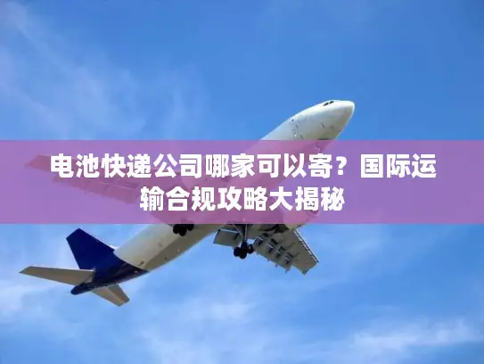 电池快递公司哪家可以寄？国际运输合规攻略大揭秘