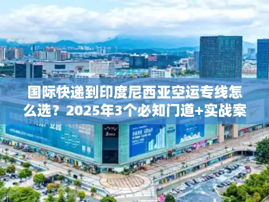 国际快递到印度尼西亚空运专线怎么选？2025年3个必知门道+实战案例帮你避坑