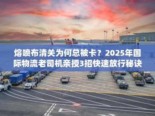 熔喷布清关为何总被卡？2025年国际物流老司机亲授3招快速放行秘诀